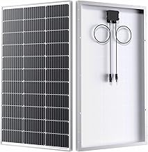 12V 100W High-Output Monocrystalline Solar Panel