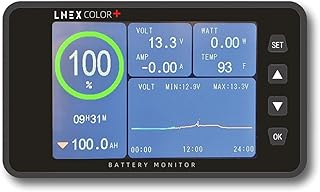 500A Battery Monitor 3.5 inch Color Screen RV