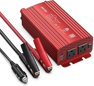 BESTEK 500W Pure Sine Wave Power Inverter
