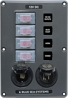 Blue Sea Systems 4321 Circuit Breaker Switch Panel