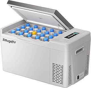BougeRV 12V 23 Quart Portable Refrigerator Freezer