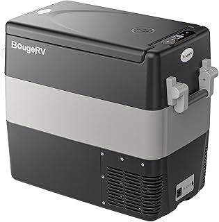 BougeRV 12V 53 Quart Portable Refrigerator Freezer