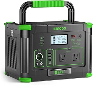 EBL 1000W Portable Power Station 999Wh