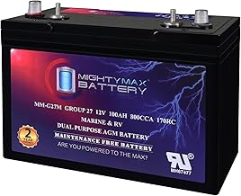 Mighty Max MM-G27M 12V 100Ah AGM Marine Battery