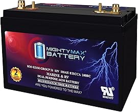 Mighty Max MM-G31M 12V 110Ah AGM Marine Battery