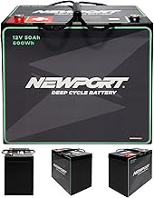 Newport 12V 50Ah Sealed AGM Marine Battery