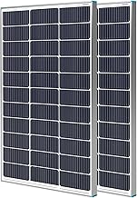 Renogy 2x 100W 12V Monocrystalline Pack